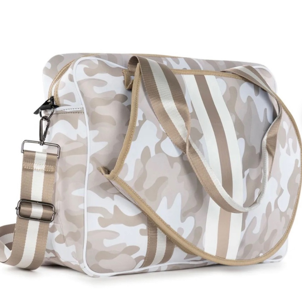 Brand-new Stylish Tennis Bag - Beige Camo